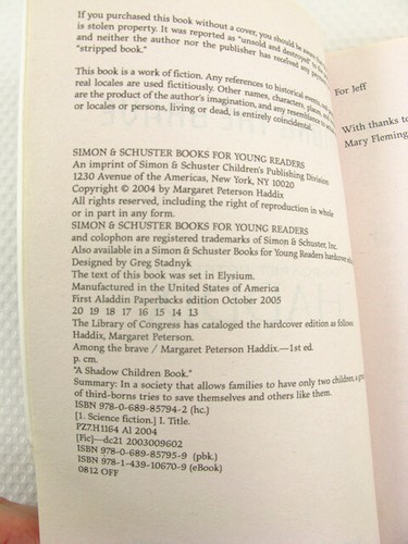 Shadow Children Series 3, 4, 5, 7 Margaret Peterson Haddix PB Sci-Fi Dystopia YA - Picture 15 of 17