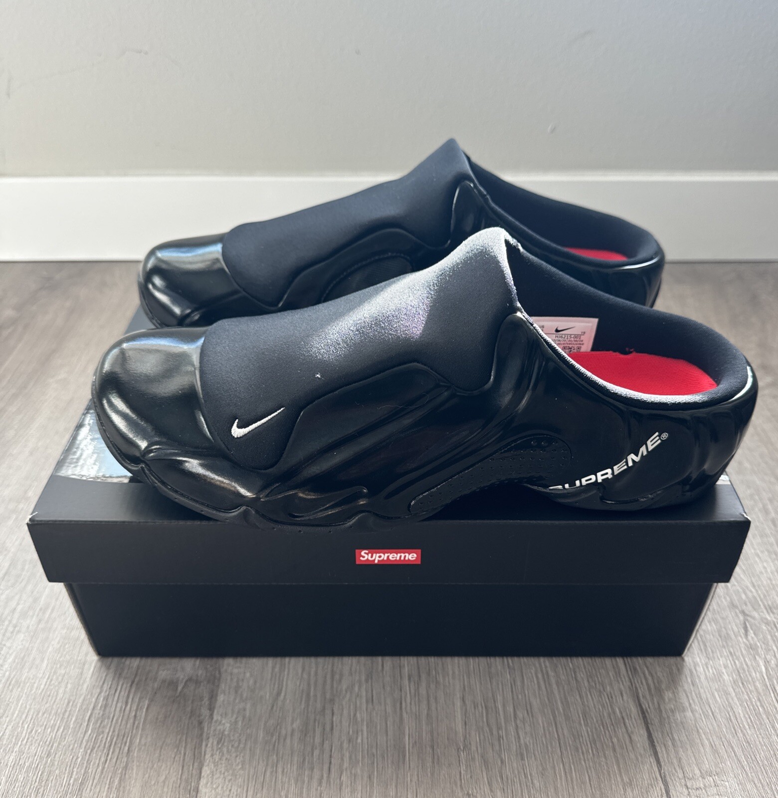 Size 13 - Nike Supreme x Clogposite Black for sale online | eBay Size 13 - Nike Supreme x Clogposite Black for sale online | eBay
