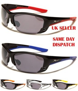 Stylish Wrap Around X-Loop Mens Womens Sports Fashion Sunglasses
