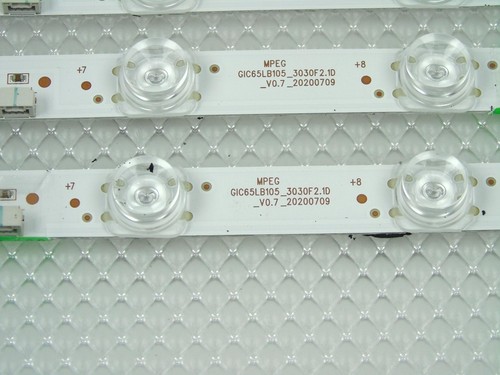 TCL 65S434 65"  4K Smart TV LED Backlight Strips (Qty 3) - 4C-LB6512-ZM05J - Afbeelding 7 van 8