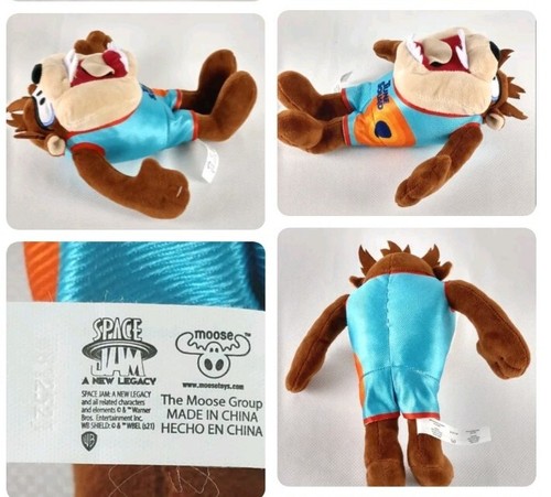 Peluche Space Jam New Legacy Tune Squad Marvin il Marziano 18 pollici e diavolo tazmaniano - Foto 12 di 12