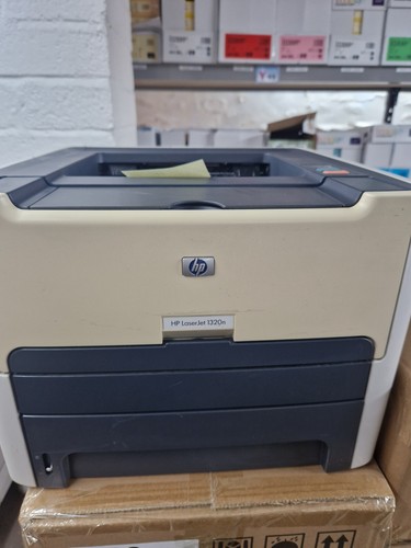Gebrauchter aber funktionierender HP LaserJet 1320n Drucker. Auflösung #B7. - Bild 3 von 3