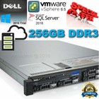 Dell PowerEdge R620 2x Xeon E5-2650v2 2.60GHz 16-CORE 256GB DDR3 H710 240GB SSD