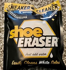 NEW Unopened Shoe Eraser- sneaker cleaner- Just Add WATER 2 packs FTI Brand