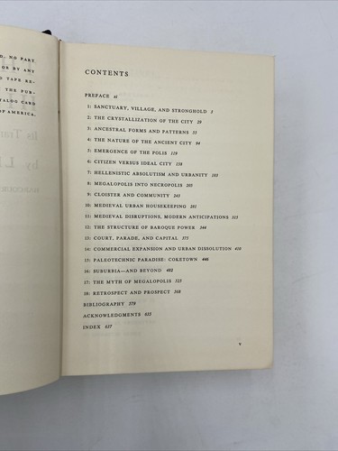 The City in History by Lewis Mumford (Harcourt Brace & World, 1961) - Picture 8 of 10