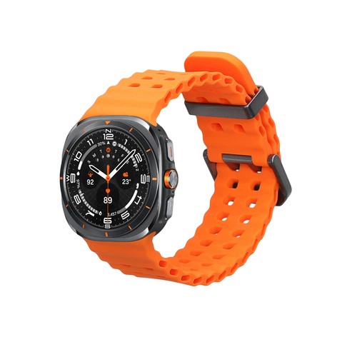 Cinturino per Samsung Galaxy Watch Ultra 47mm silicone fibbia tracker  - Zdjęcie 1 z 8