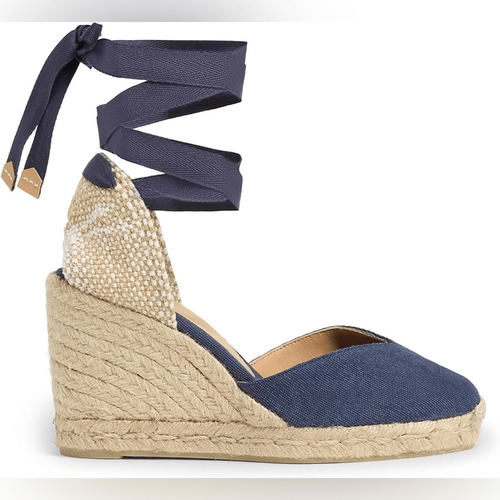 Castaner Jute Espadrille Handmade In Spain Platform Wedges Size 41 - Picture 5 of 16