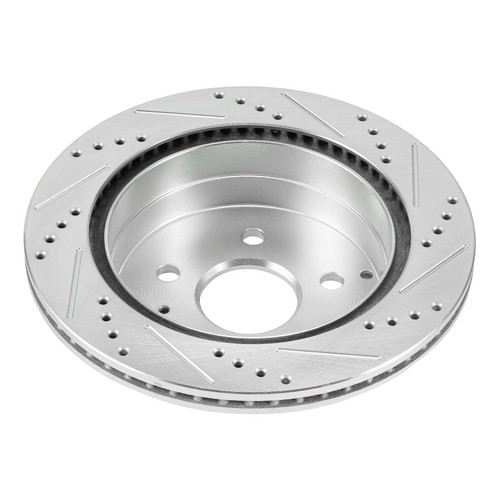 Rotores traseros perforados + pastillas de freno 55178/D1275 para Chevy Equinox GMC Terrain 10-17 - Imagen 7 de 12