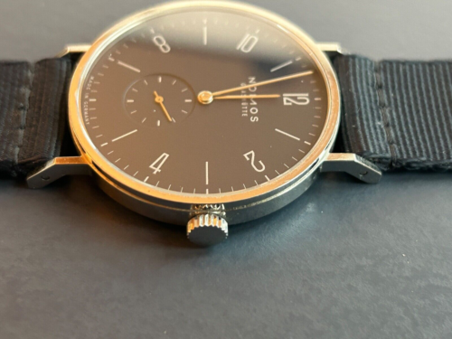 Nomos Tangente 38 nachtblau Ref 166 Edelstahl - Bild 4 von 10