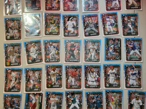 2024 Topps Holiday Image Variation Complete 50 SP Card Set - Ohtani, Elly NM - Picture 3 of 4
