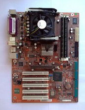 Abit BH7-E Motherboard with Pentium 4 2.66GHz SL6PE CPU and 2GB RAM - Test OK 