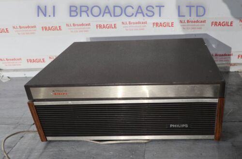 Philips n4307 4 track reel to reel audio recorder / player with cover lid - Picture 2 of 24