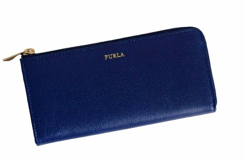Furla Damen Geldbörse Portemonnaie Wallet Leder Classic navy 843294 - Picture 1 of 7