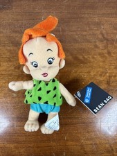 Warner Bros Studio Store PEBBLES FLINTSTONE Bean Bag Plush Looney Tunes 1998