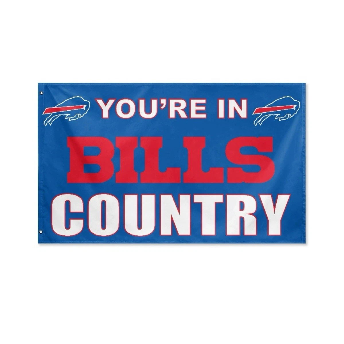 Buffalo Fans Football Team House Flag