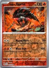Paldean Tauros 028/193 - Paldea Evolved Reverse Holo| Mix&Match