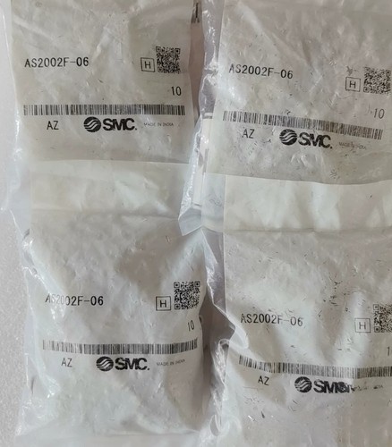 10PCS/New In Box SMC AS2002F-06 Straight Speed Regulating Joint - Picture 2 of 2