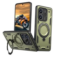 Armor Case for Xiaomi Redmi Note 14 5G, Military-Grade Shockproof Green