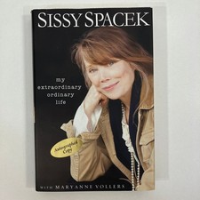 My Extraordinary Ordinary Life Sissy Spacek SIGNED HCDJ Hyperion 2012 First Ed