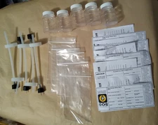 Cleveland Bros CAT Lot of 5 Kits Caterpillar SOS1 Fluid Analysis Oil Sample  NOS