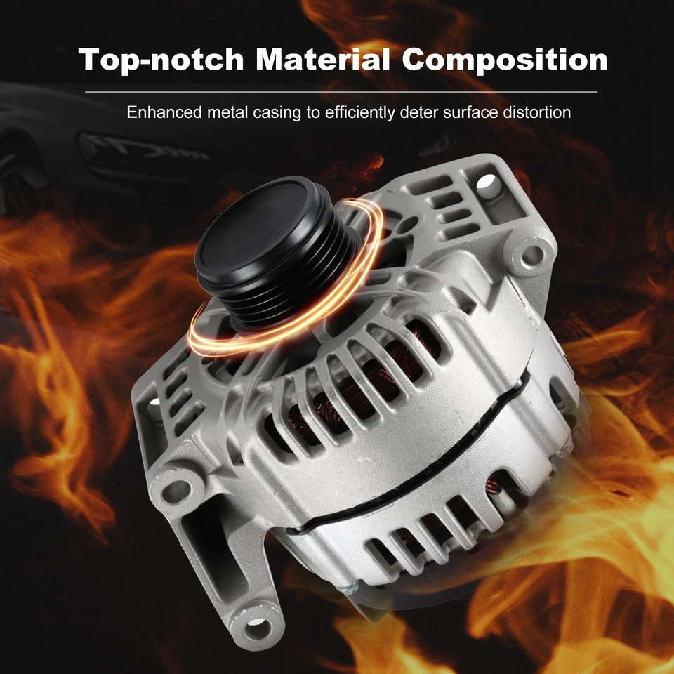 Alternator For Chevrolet Malibu 2004-2005 Pontiac Grand Am  2002-2004 13944 - Image 2 of 4