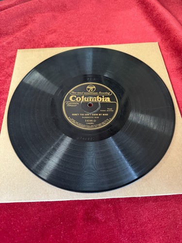 78Rpm Guitar Blues, Barbecue Bob 'Poor Boy a Long Way From Home' US Columbia - Picture 4 of 4