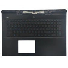 Replacement Upper Case Palmrest for DELL G7 7790 Series Laptop Top Cover with...