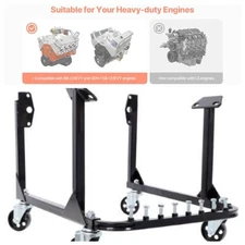 Engine Cradle Stand,750 LBS Motor Holder for BB-Chevy and GEN-1 SB-Chevy Engines