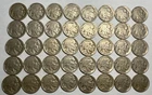 ROLL of 40 full date Indian Head BUFFALO NICKELS. Exact coins shown. #23