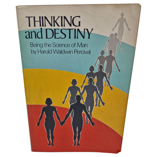 Vtg Thinking and Destiny By Harold W Percival Science of Man 9th Pri USA 1981 PB - Picture 1 of 16