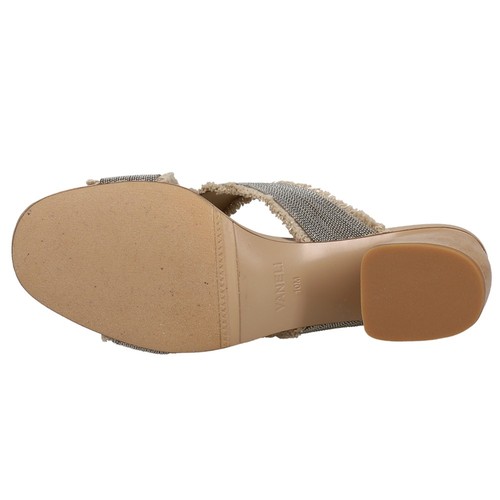 VANELi Levya Slide Womens Beige Casual Sandals 305271 - Bild 5 von 5