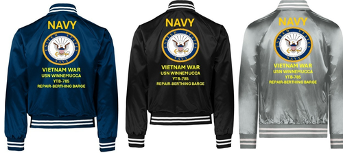 VIETNAM* USS CORE  ACV-13 *SI*VINYL*SATIN JACKET*NAVY OFFICIAL LICENSE - Picture 4 of 18