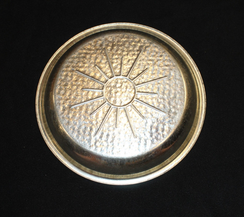 MID-CENTURY DESIGN SUNKIST METAL PIE TIN PAN, 9” DIAMETER, 1 INCH DEEP, 6 OUNCE - Picture 4 of 4