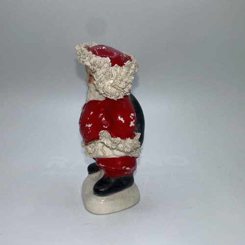 Vintage Napco Hand Painted Porcelain Santa Claus Spaghetti Trim Shaker - Picture 2 of 6