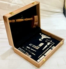 Vintage Masonic Toolbox Complete Set of Masonic Tools for Freemasonry