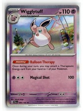 Pokemon: SV02: Paldea Evolved Wigglytuff #084/193 Rare,Holo .P2N
