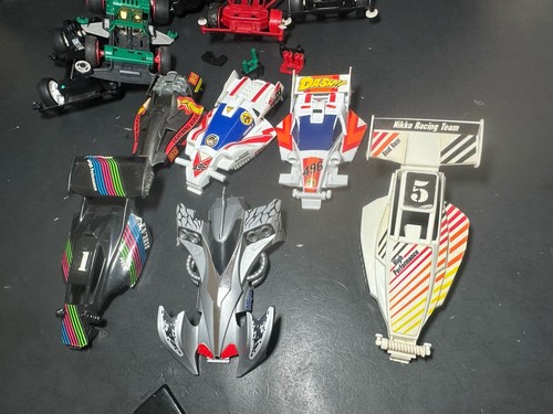 Tamiya nikko bandai Mini 4wd racers Lot of 6 cars for Parts Or Repair  - Picture 11 of 11