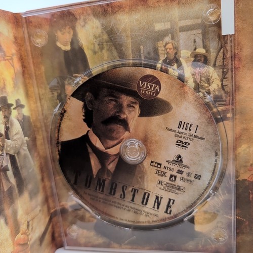 Tombstone DVD 2-Disc Set, Director's Cut (Copy Of Wyatt Erp's Illustration) - Picture 5 of 6