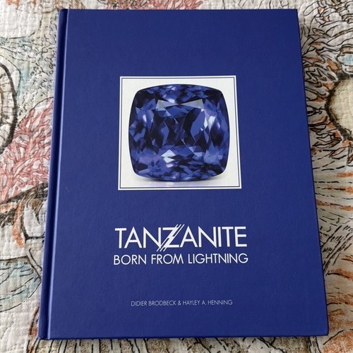 Tansanit Born From Lightning Hardcover Couchtisch Schmuck Kunst Buch