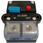 Sicherungsautomat PRO 50A 12V 24V Rückstellung Trennschalter KFZ Boot Solar KFZ