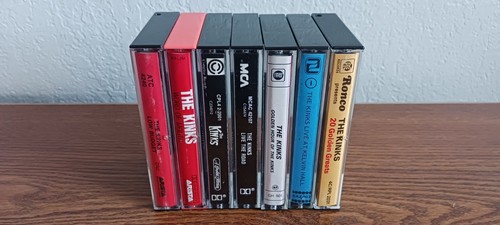 7 The Kinks Cassette Tapes