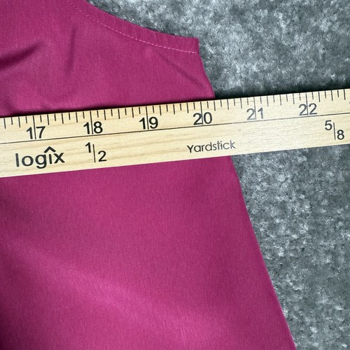 Soft Surroundings Blouse Women’s Petite Medium Pink Sleeveless Shell - Picture 6 of 7