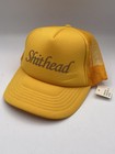 Sh*t Head Graphic Trucker Baseball Mesh Adjustable Hat Yellow Gag Gift