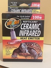 Zoo Med Repticare Ceramic Infrared Reptile Heater, 100-watt