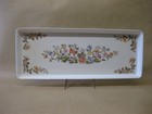 Aynsley Cottage Garden Melamine Tray ~ 15" x 6" ~ Sandwich / Serving Tray