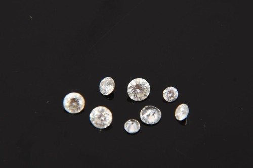 Q12Y56- Diamanten rund zus. ca. 0,58ct