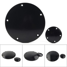 5-Hole Smooth Domed Derby Timing Cover Black Fit Harley Road Glide Custom FLTRX