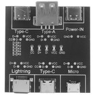 USB C Tester Data Cable Test Tool Test Board Fast Detection USB Cable Checker