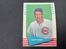 1961 FLEER BASEBALL GREATS PICK CARDS YOU WANT