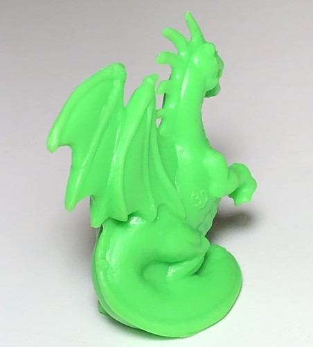 Matchbox Monster In My Pocket DRAGON Neon Green Series 2 Figure Great Shape RARE - Picture 5 of 8